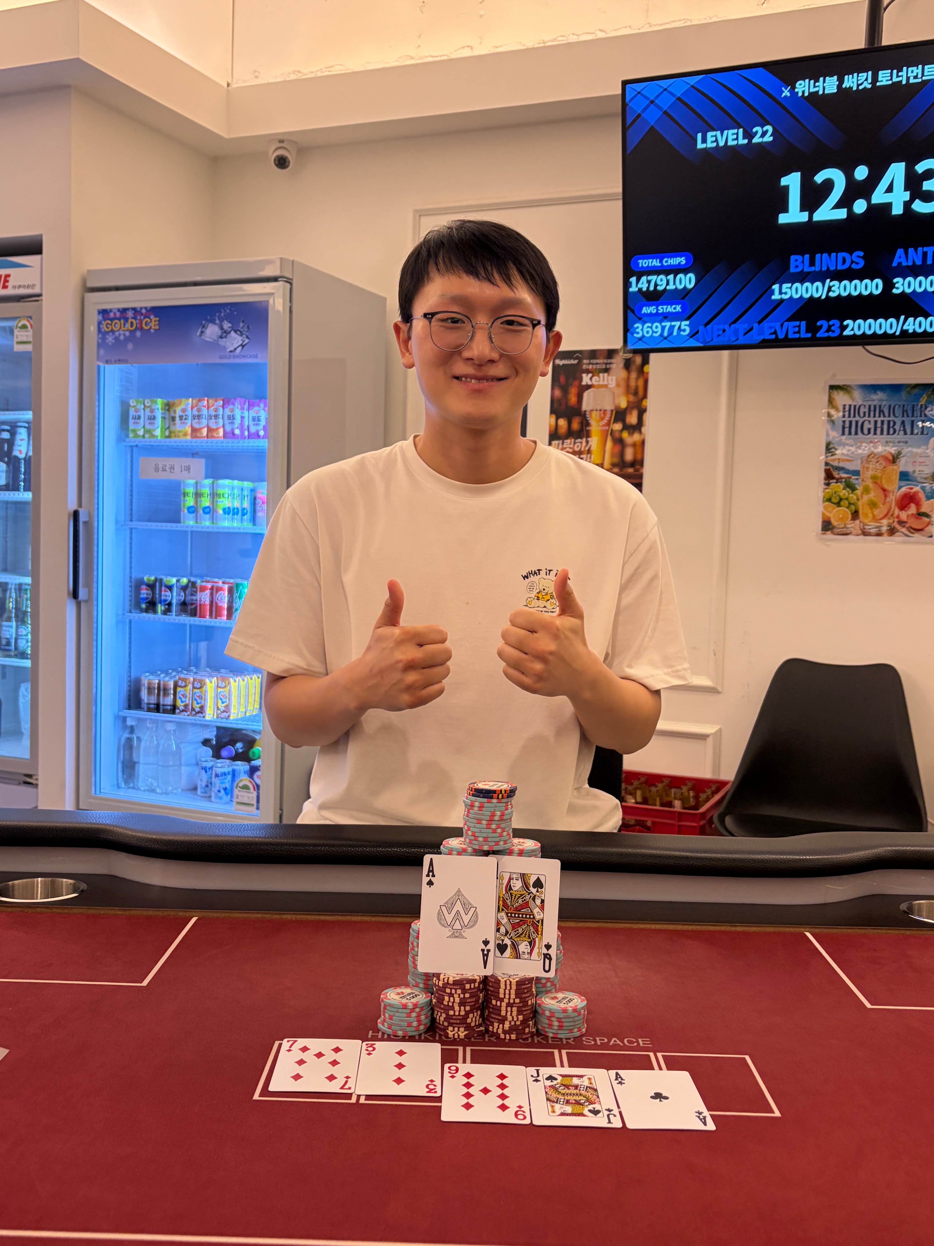POKER KNIGHTS CIRCUIT · 300만 GTD · 우승자