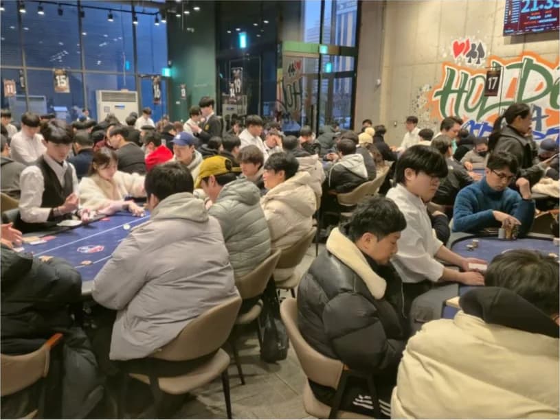 실제 플레이 — 풀 테이블